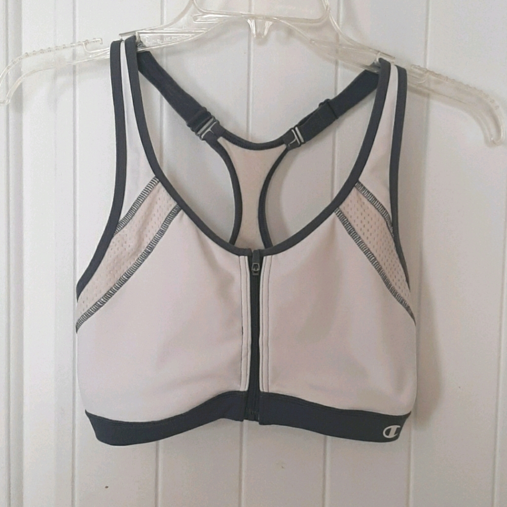 Champion Sports Bra Adjustable, Front zipper